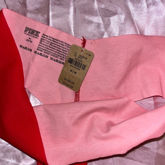 Victoria’s Secret PINK Logo Seamless Bikini Style Panty - Picture 2 of 2
